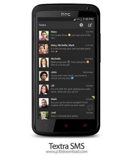 دانلود Textra SMS Pro v4.35-43592 - برنامه موبایل مدیریت پیام ها