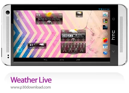 دانلود Weather Live - برنامه موبایل پیش بینی آب و هوا به صورت زنده