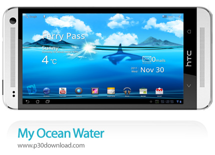 دانلود My Ocean Water - برنامه موبایل لایو والپیپر اقیانوس