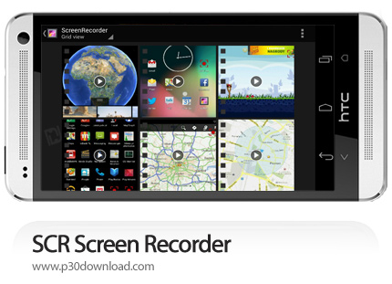 دانلود SCR Screen Recorder v0.11.7 - برنامه موبایل فیلم برداری از صفحه گوشی