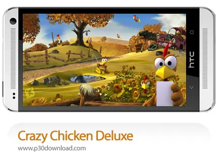 دانلود Crazy Chicken Deluxe - بازی موبایل مرغ های دیوانه