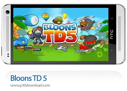 دانلود Bloons TD 5 v3.12.1 + Mod - بازی موبایل دفاع از برج