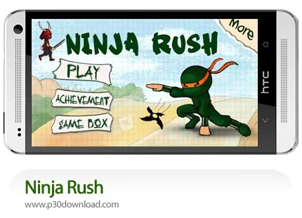 دانلود Ninja Rush - بازی موبایل فرار نینجایی