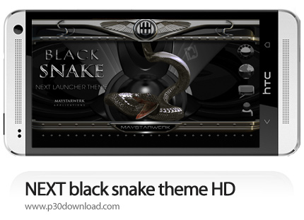 دانلود NEXT black snake HD - برنامه موبایل پوسته مار مشکی