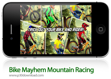 دانلود Bike Mayhem Mountain Racing - بازی موبایل موتور سواری کوهستانی + نسخه مود شده