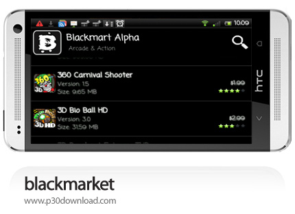 دانلود blackmarket - برنامه موبایل دانلود رایگان از مارکت