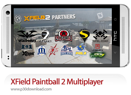 دانلود XField Paintball 2 Multiplayer - بازی موبایل پینت بال
