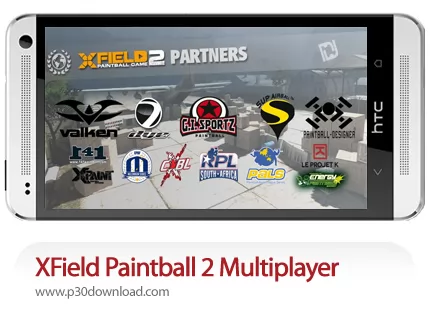 دانلود XField Paintball 2 Multiplayer - بازی موبایل پینت بال