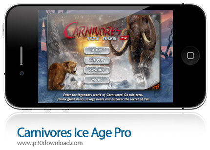 دانلود Carnivores: Ice Age Pro - بازی موبایل عصر یخبندان