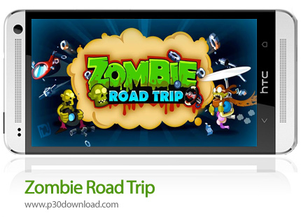 دانلود Zombie Road Trip v3.26 + Mod - بازی موبایل سفر با زامبی ها