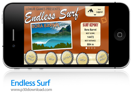 دانلود Endless Surf - بازی موبایل موج سواری