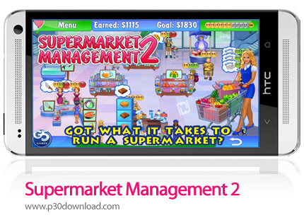 دانلود Supermarket Management 2 - بازی موبایل اداره سوپر مارکت