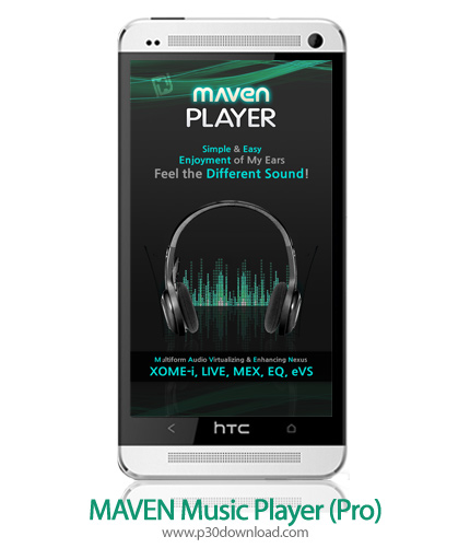 دانلود MAVEN Music Player - برنامه موبایل موزیک پلیر قدرتمند و حرفه ای