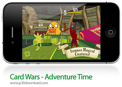دانلود Card Wars - Adventure Time - بازی موبایل جنگ های کارتی