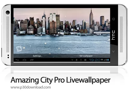 دانلود Amazing City Pro - برنامه موبایل لایو والپیپر شهر فوق العاده