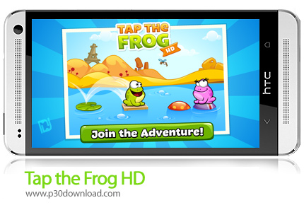 دانلود Tap the Frog HD - بازی موبایل بر روی قورباغه کلیک کنید