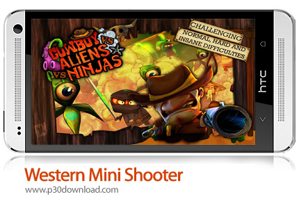 دانلود Western Mini Shooter - بازی موبایل تیرانداز وسترن کوچک (پول بی نهایت)