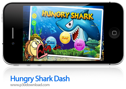 دانلود Hungry Shark Dash - بازی موبایل کوسه گرسنه