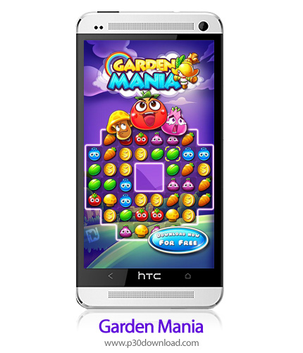 دانلود Garden Mania - بازی موبایل حذف میوه ها