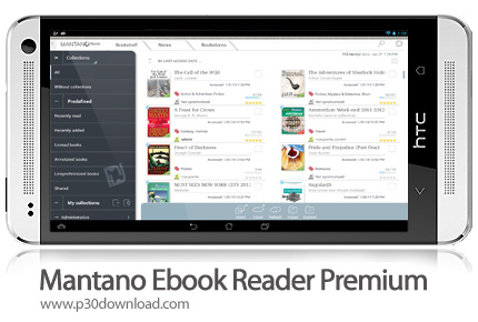 دانلود Mantano Ebook Reader premium - برنامه موبایل کتابخوانی