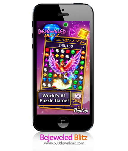 دانلود Bejeweled Blitz - بازی موبایل حذف الماس های رنگین