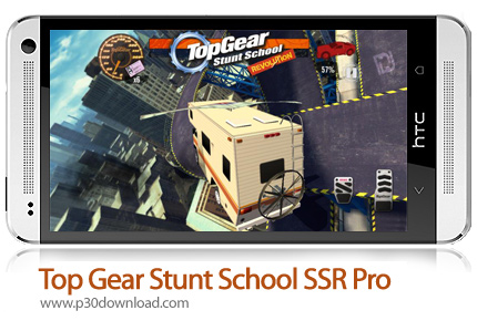 دانلود Top Gear: Stunt School SSR Pro - بازی موبایل مقایسه ماشین ها