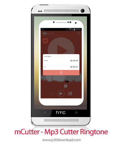 دانلود mCutter Mp3 Cutter Ringtone - برنامه موبایل برش و ساخت رینگ تون گوشی