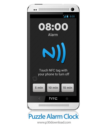 دانلود Puzzle Alarm Clock - برنامه موبایل ساعت زنگدار هوشمند