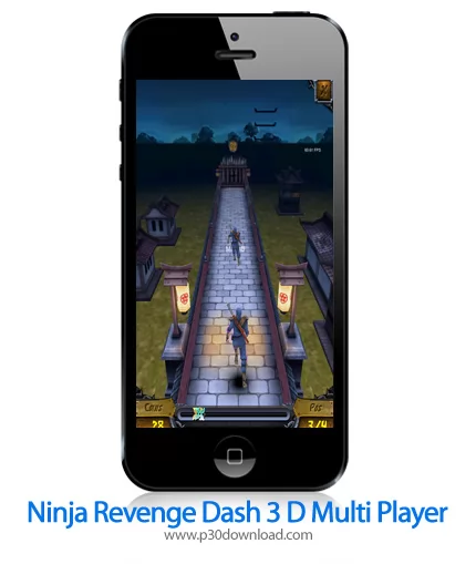 دانلود Ninja Revenge Dash 3D Multi Player - بازی موبایل انتقام نینجا