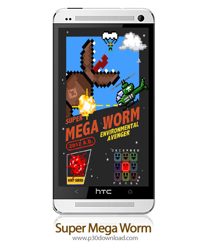 دانلود Super Mega Worm - بازی موبایل کرم قدرتمند
