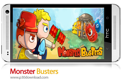 دانلود Monster Busters - بازی موبایل جنگ با هیولاها ( پول بینهایت )
