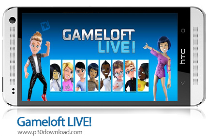 دانلود Gameloft LIVE - بازی موبایل گیم لافت
