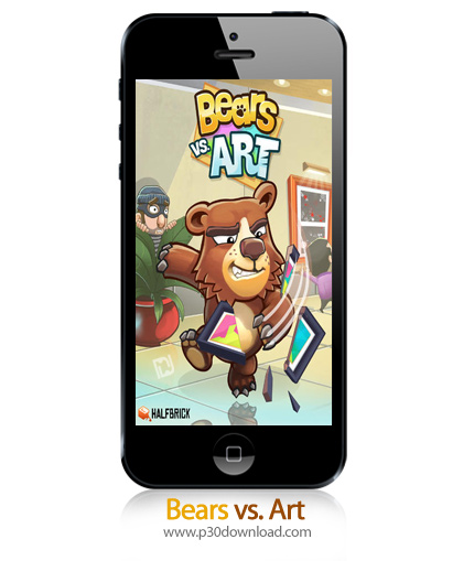 دانلود Bears vs Art - بازی موبایل خرس در مقابل هنر