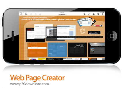 دانلود Web Page Creator - برنامه موبایل طراحی وب سایت