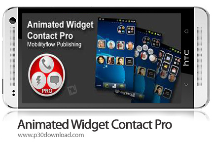 دانلود Animated Widget Contact Pro - برنامه موبایل ویجت متحرک مخاطبین