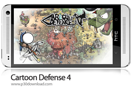 دانلود Cartoon Defense 4 - بازی موبایل دفاع کارتونی 4 + پول بینهایت