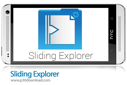 دانلود Sliding Explorer - برنامه موبایل فایل منیجر کشوئی