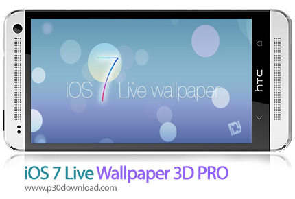 دانلود iOS 7 Live Wallpaper 3D PRO - برنامه موبایل لایو والپیپر آی او اس 7