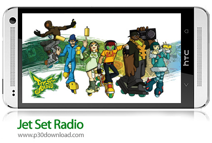 دانلود Jet Set Radio - بازی موبایل اسکیت سواری در شهر