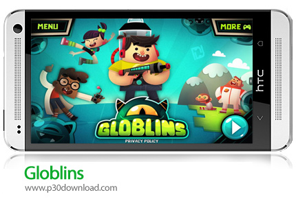 دانلود Globlins - بازی موبایل مبارزه با موجودات غول پیکر