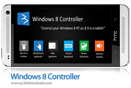 دانلود Windows 8 Controller - برنامه موبایل کنترلر ویندوز 8