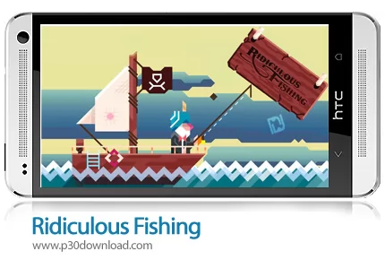 دانلود Ridiculous Fishing - بازی موبایل ماهیگیری مسخره