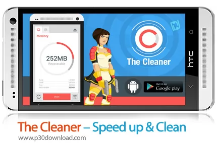 دانلود The Cleaner - Speed up & Clean - برنامه موبایل بهینه ساز و افزایش سرعت گوشی