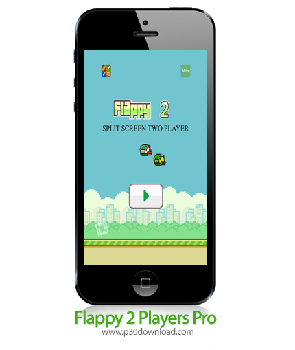 دانلود Flappy 2 Players Pro - بازی موبایل پرنده شل و ول به صورت دو نفره