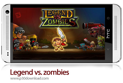 دانلود Legend vs. zombies - بازی موبایل قهرمان در برابر زامبی ها