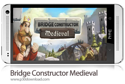 دانلود Bridge Constructor Medieval - بازی موبایل پل سازی در قرون وسطی