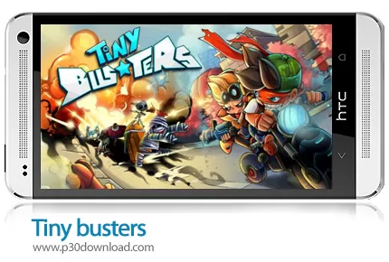 دانلود Tiny busters - بازی موبایل قهرمان کوچک