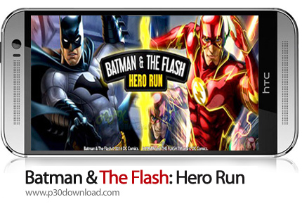 دانلود Batman & The Flash: Hero Run - بازی موبایل بتمن و مرد برقی: قهرمان دونده + (نسخه پول بینهایت)