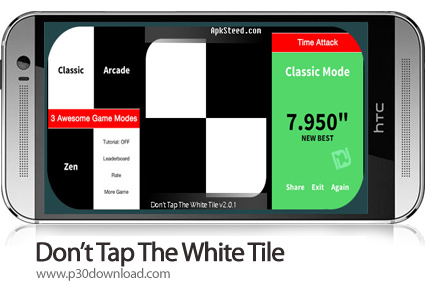 دانلود Don't Tap The White Tile - بازی موبایل روی کاشی سفید نزنید