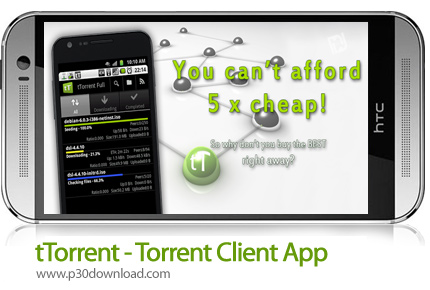 دانلود tTorrent Pro - Torrent Client App - برنامه موبایل دریافت فایل های تورنت
